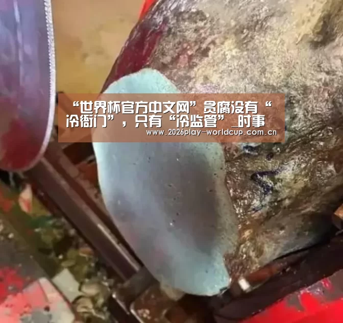 “世界杯官方中文网”贪腐没有“冷衙门”,只有“冷监管”_时事政治_中公教育网(图1) 世界杯附加赛